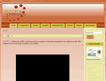 Tablet Screenshot of ctl-labarricade.be